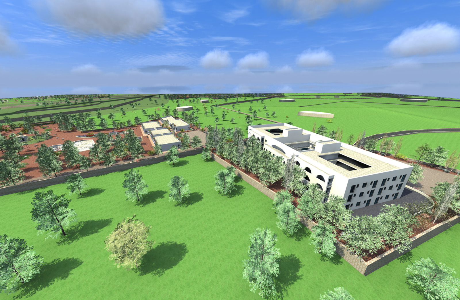 Resort Ostuni - Vista aerea